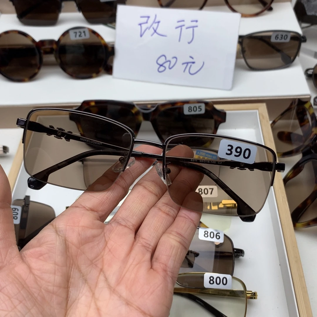 分体款半框眼镜390