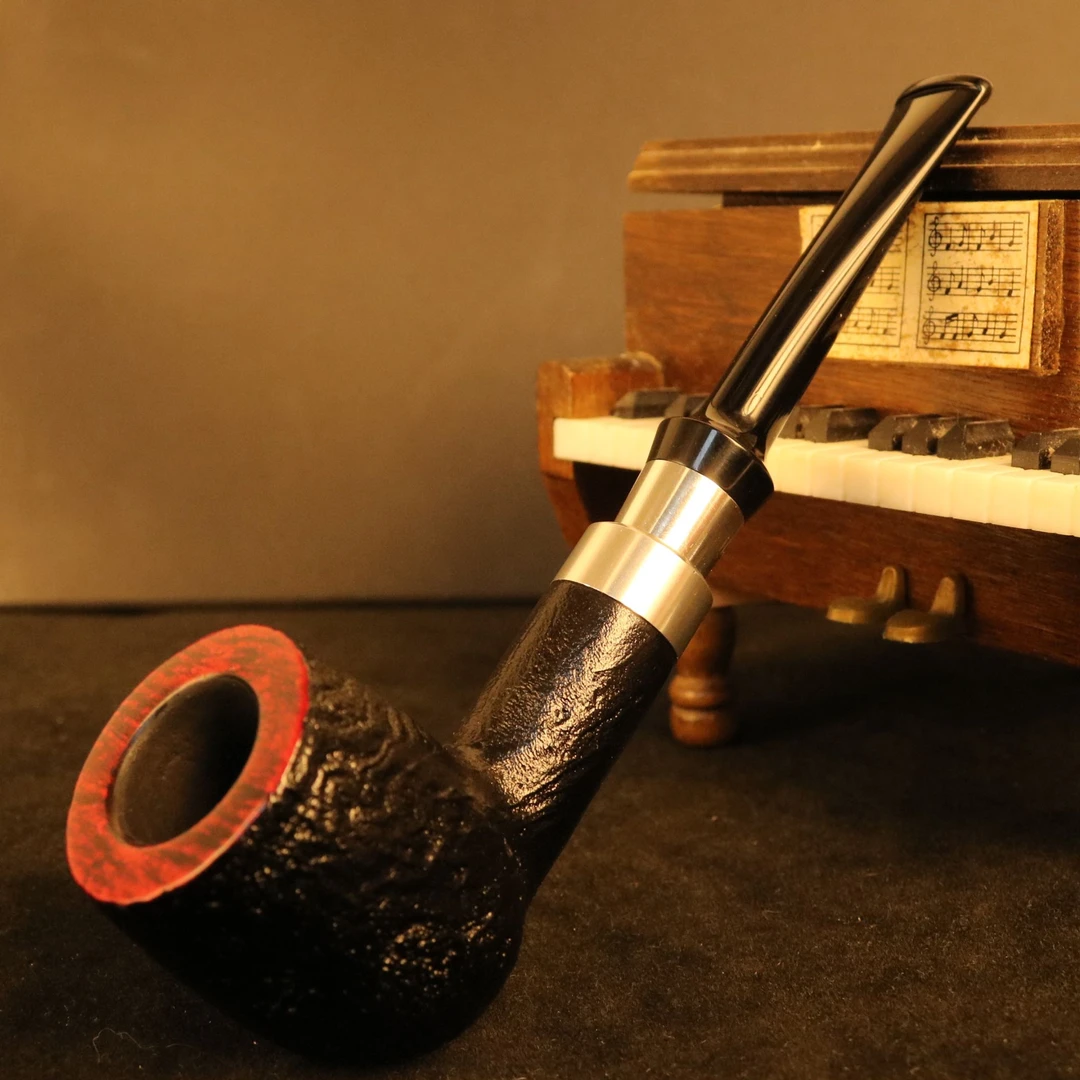 意大利Sangreal均插王子撞球手工石楠木烟斗