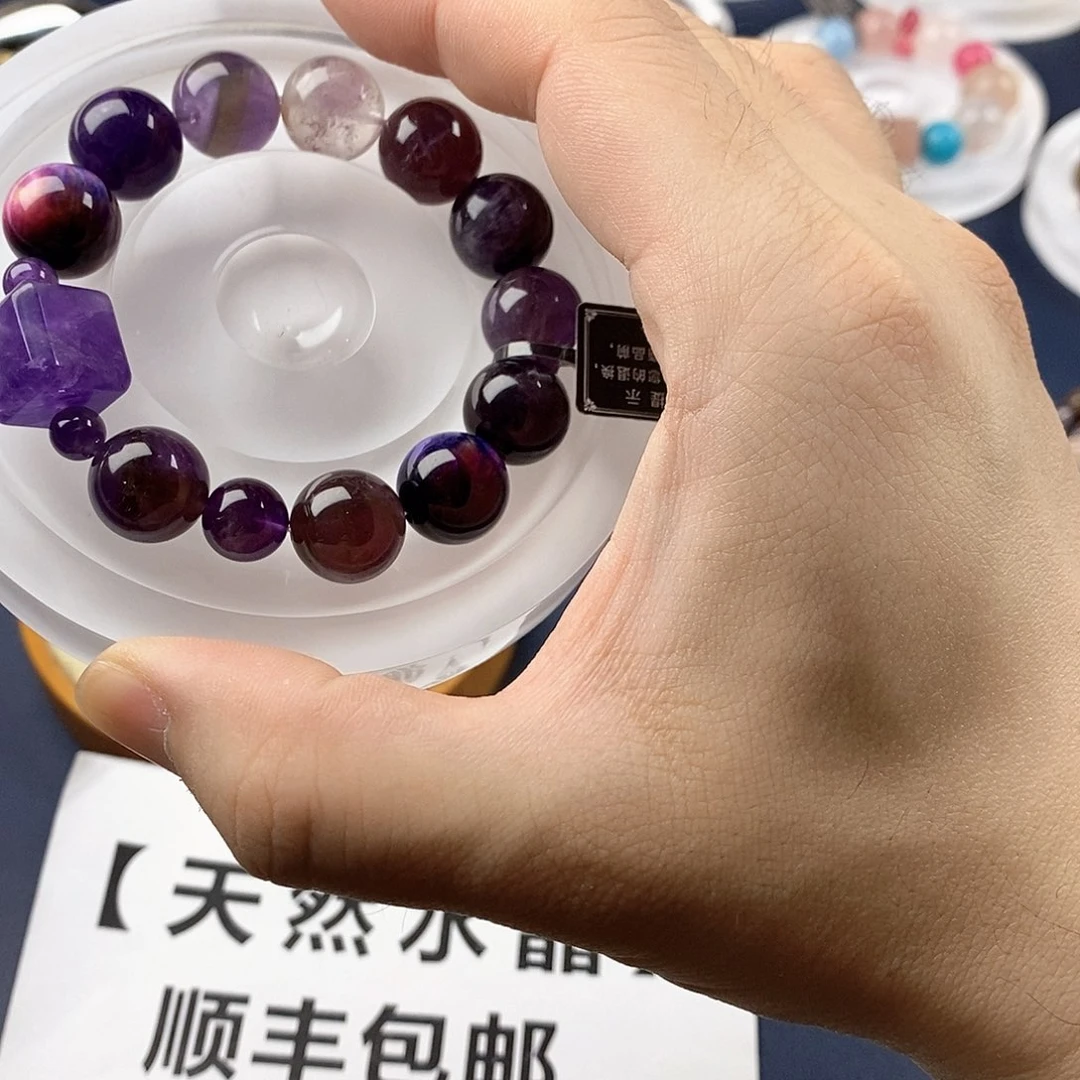 银S925镶嵌手链水晶