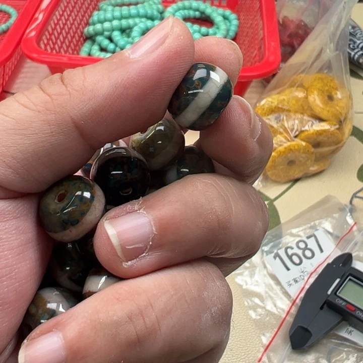 吊坠白玉菩提黄色3214