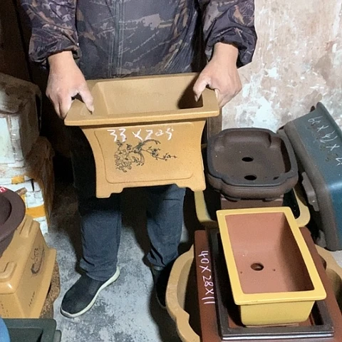 花盆紫砂手工制作