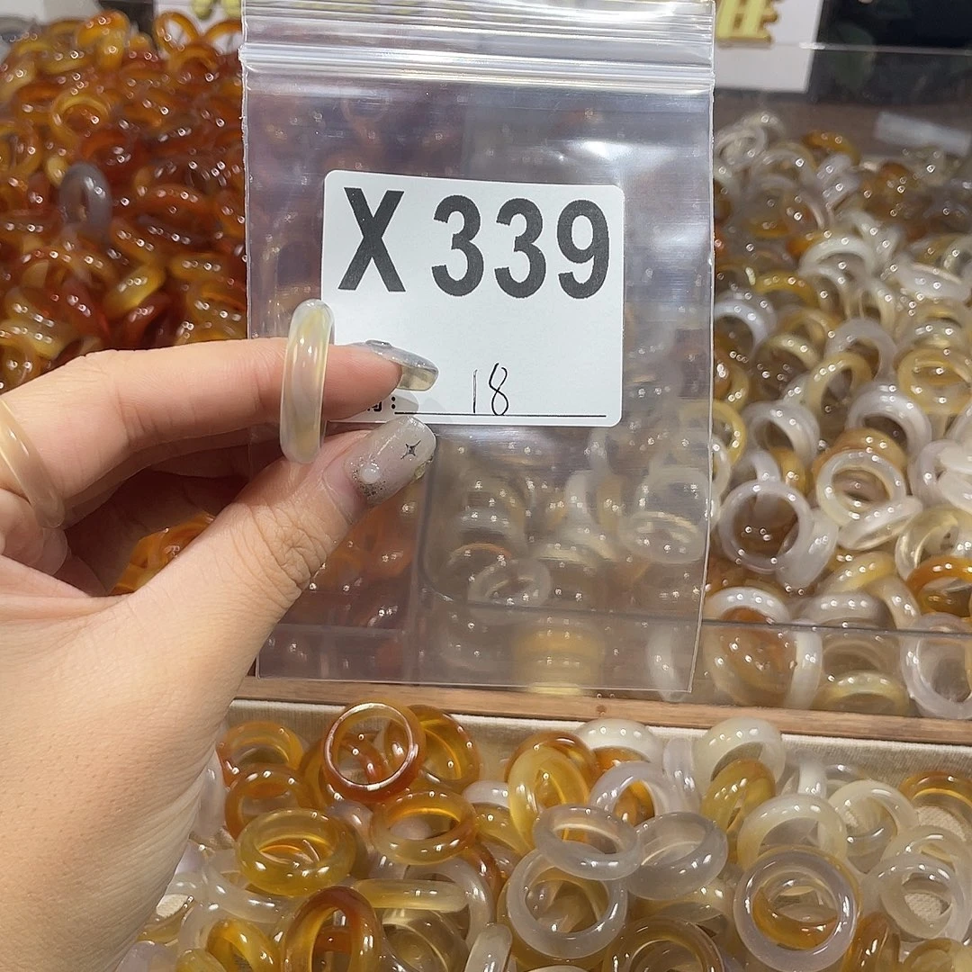 未镶嵌戒指玛瑙/玉髓339