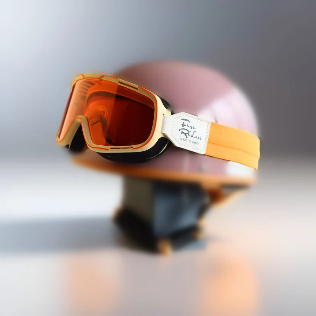 现货摩托车头盔配件风镜 帽檐 泡泡镜片防风防紫外线防尘装饰帽檐