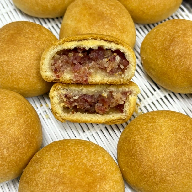 正宗昭通大关周家火腿月饼 老字号手工制作 中秋团圆月饼