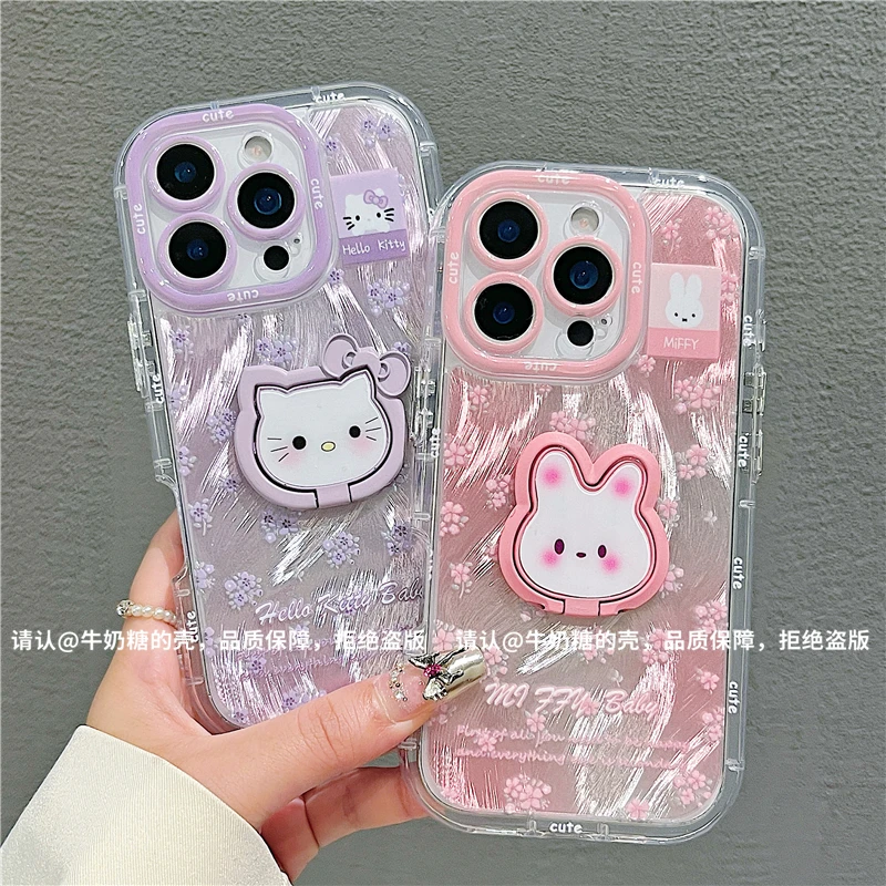 羽纱奶油壳适用苹果16/iPhone/华为荣耀/OPPO/VIVO/小米/手机壳潮