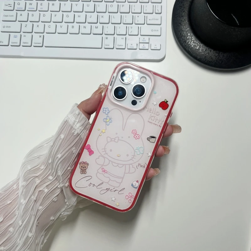 米菲兔适用苹果16pro max手机壳iphone15二合一13新款14全包防摔