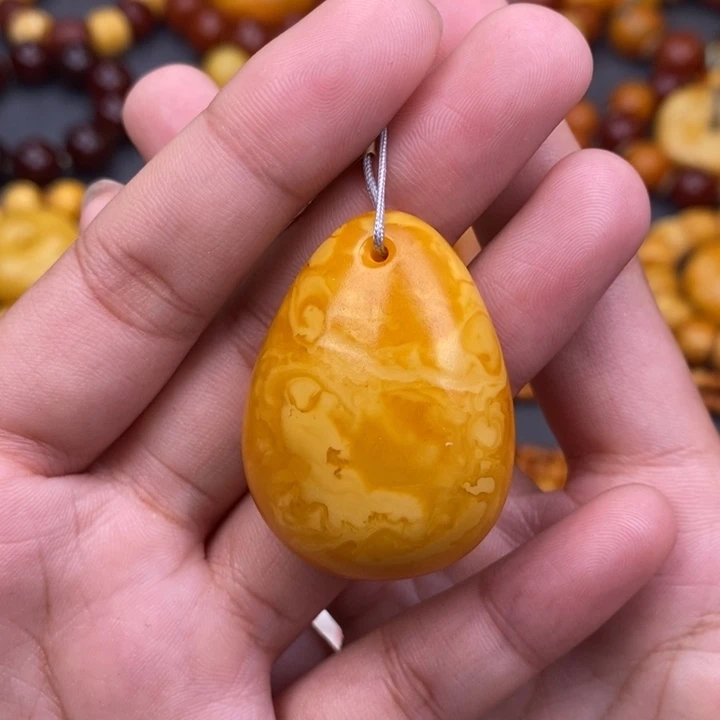 琥珀未镶嵌裸石蜜蜡L