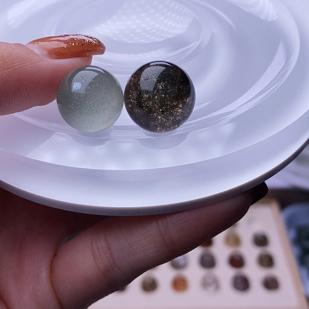 水晶天然水晶定制打孔不退不换未镶嵌