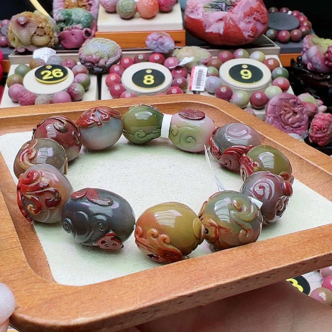 石英质玉盐源玛瑙定制未镶嵌