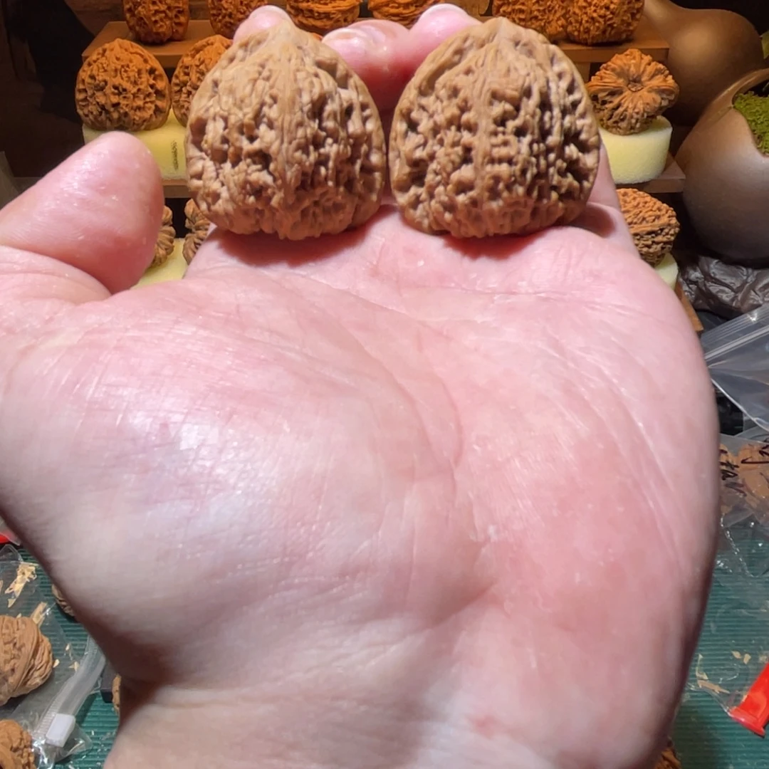 吊坠文玩核桃37全品正三角