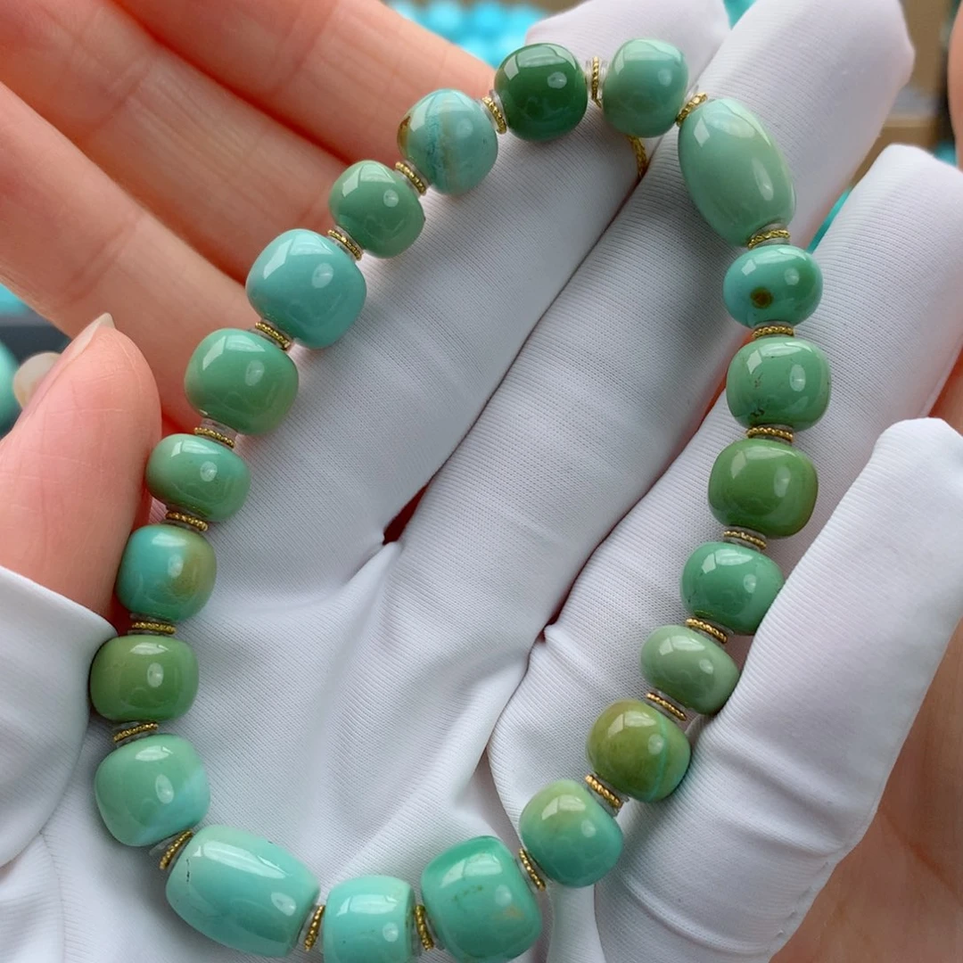 绿松石18K金镶嵌其它