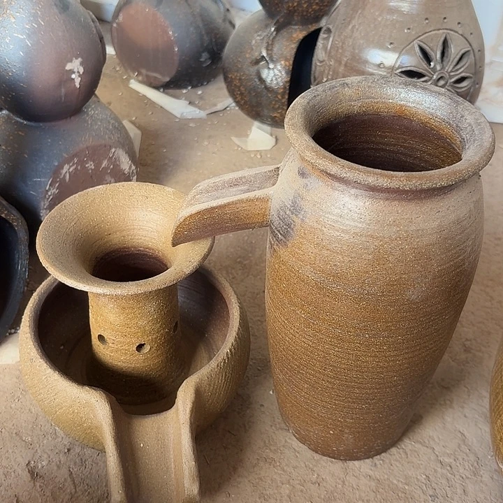 粗陶口径12/28，12/16/16进水口1.6厘米