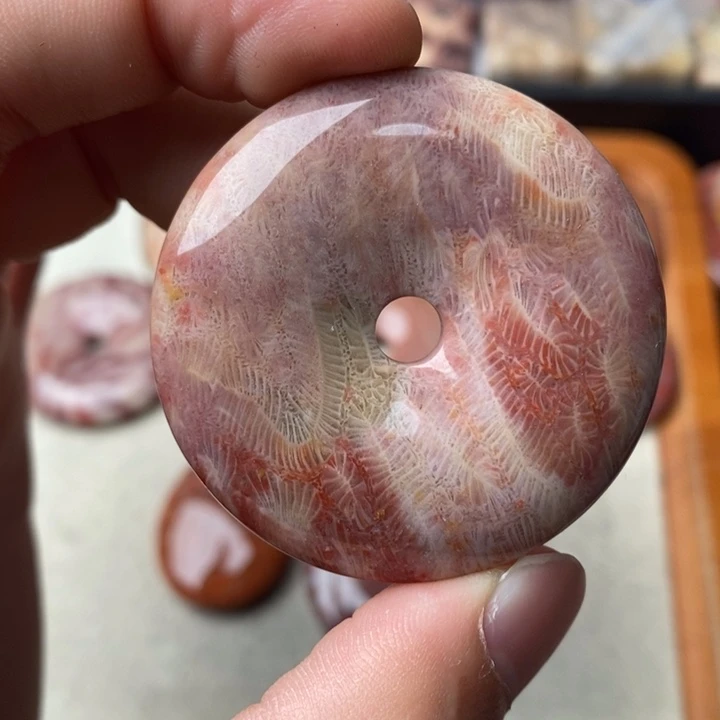 硅化玉颈饰未镶嵌～***～