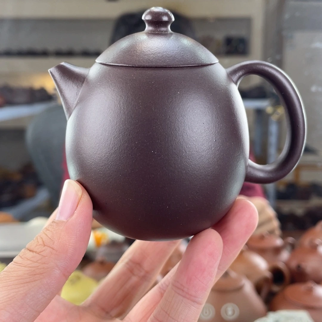 茶壶紫砂170cc老紫泥茶壶