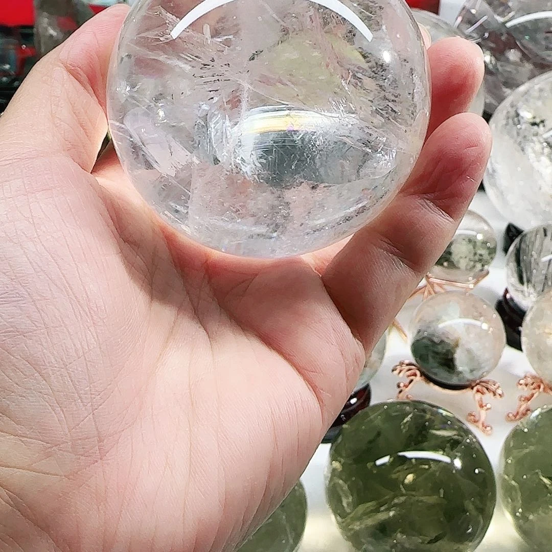 水晶珠宝半成品未镶嵌石*头天然