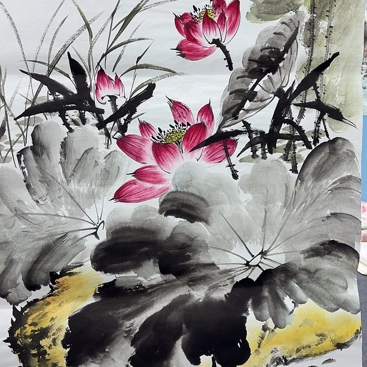 国画手绘国画作品