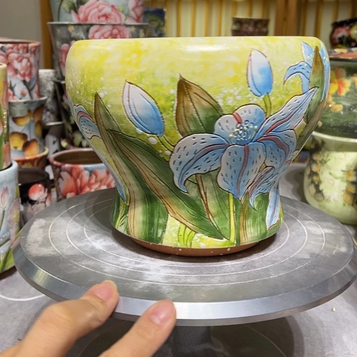 景德镇艺术手绘作品