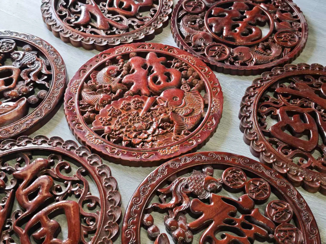 东阳木雕  小福子挂件(改价专用)