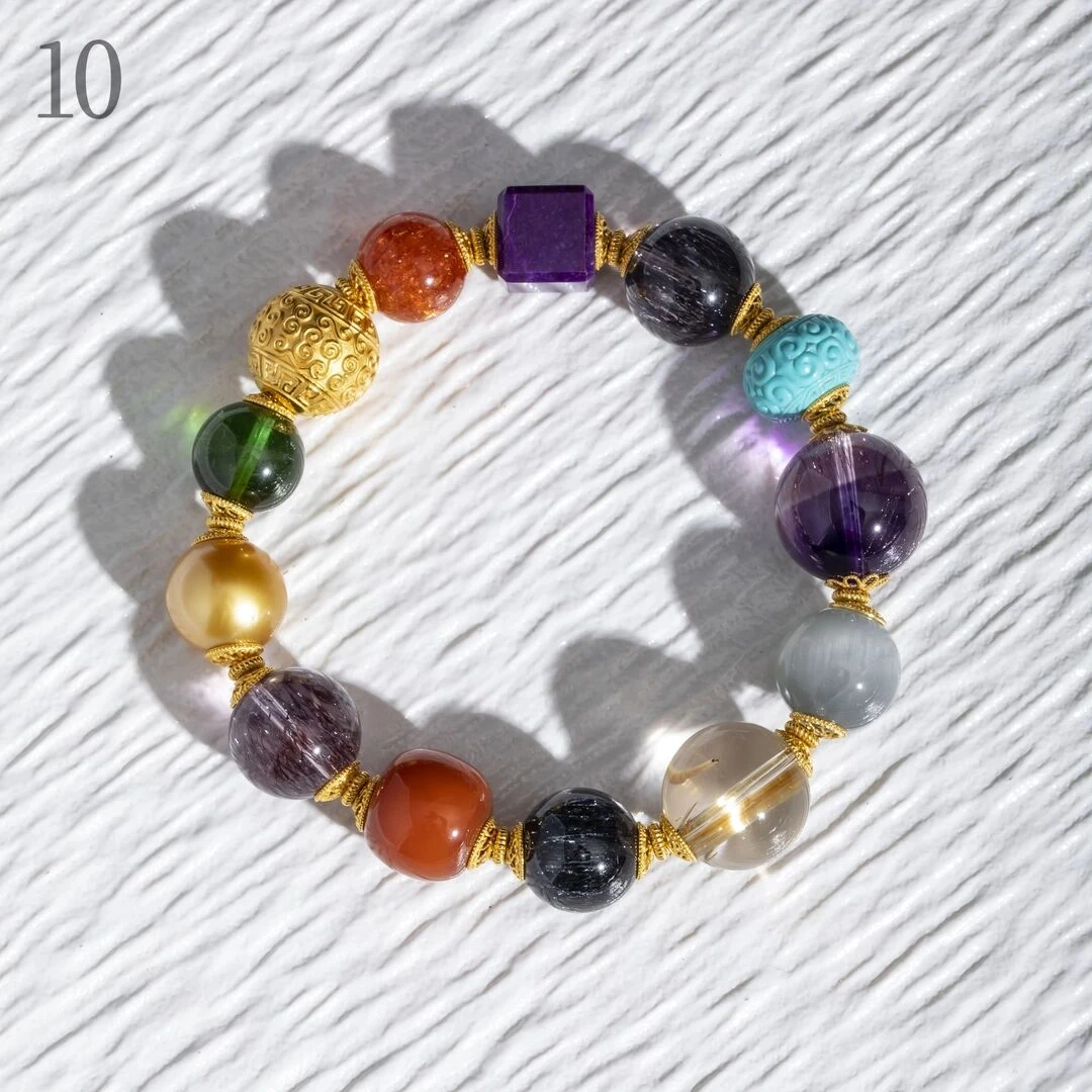 K员格格【孤品】云端传承水晶多宝手串/GPEUGG89