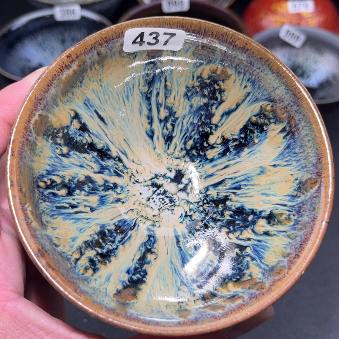 茶盏437 建盏单盏太好看了吧……