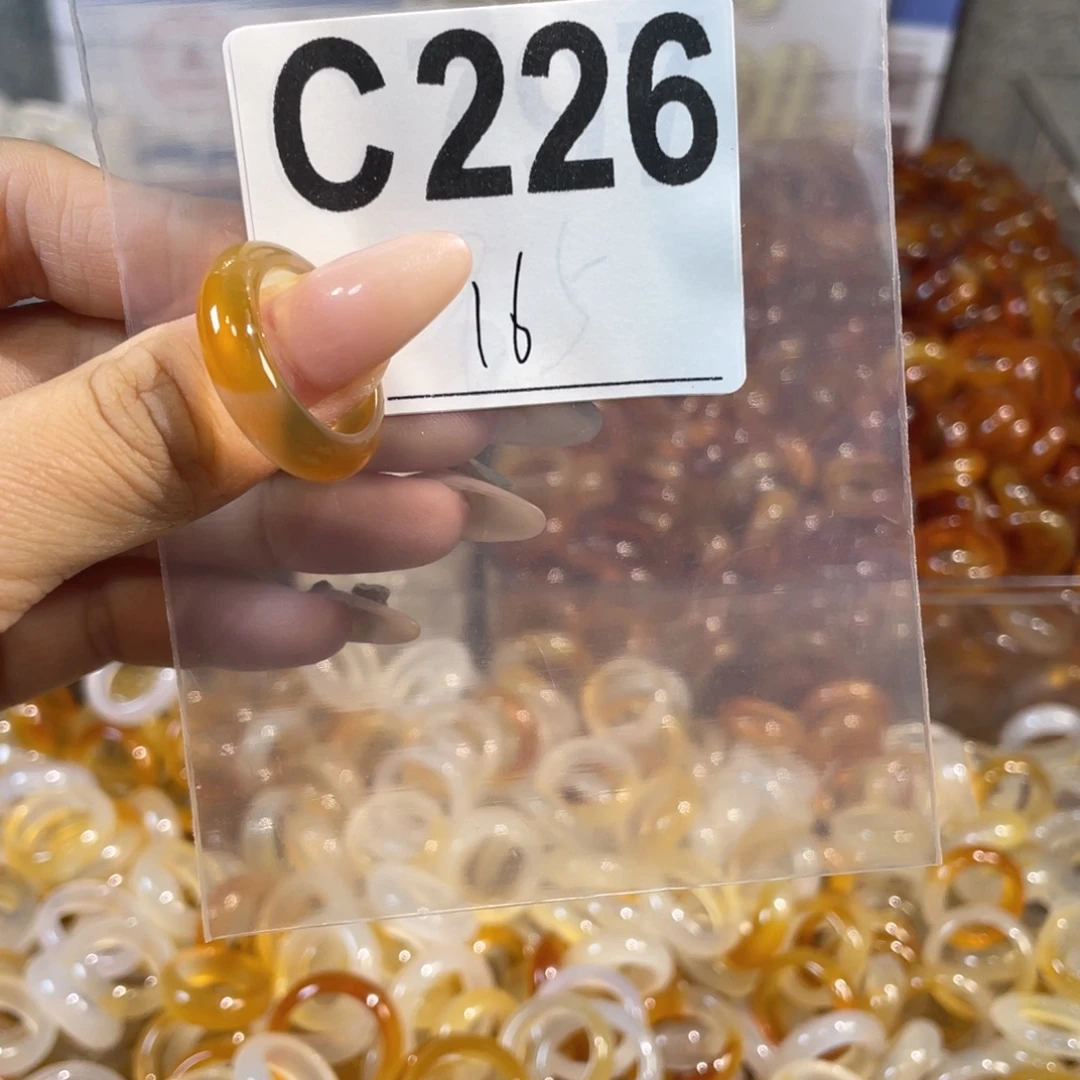 未镶嵌戒指玛瑙/玉髓226
