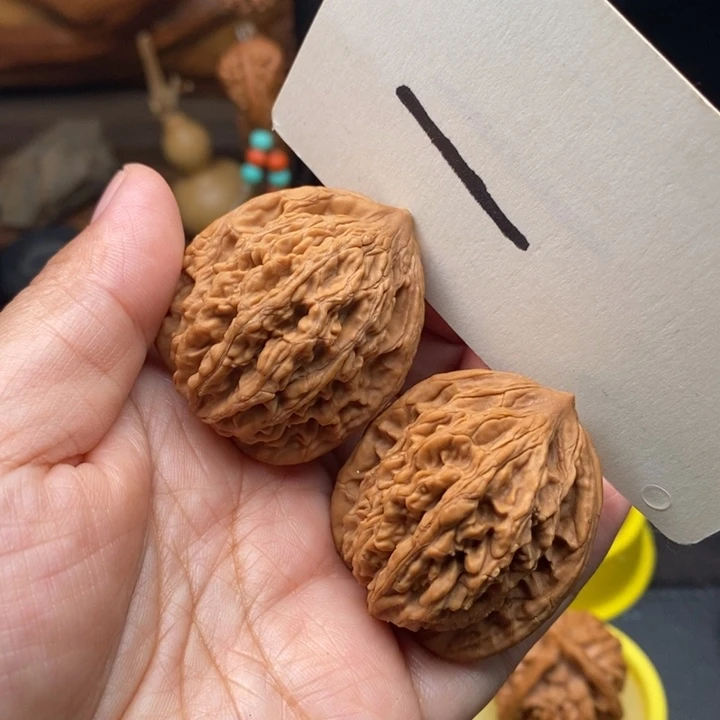 文玩核桃把件全品麦虎37尺