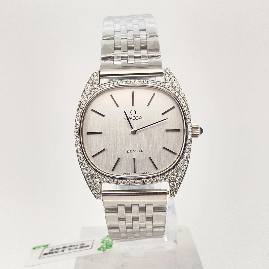 95新 Omega/欧米茄 手动机械后钻32*29mm/公价32999/W12934
