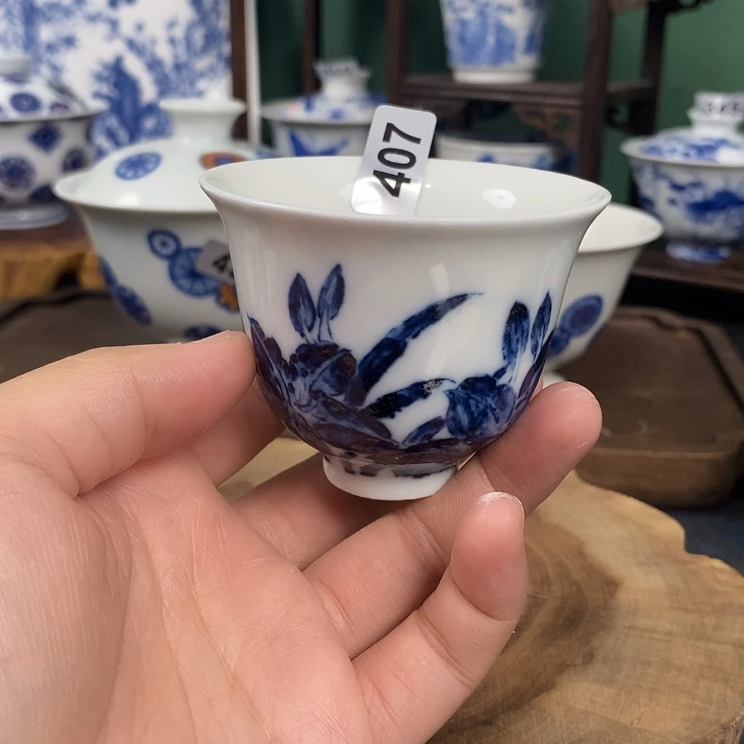 其他景德镇手绘青花茶器407