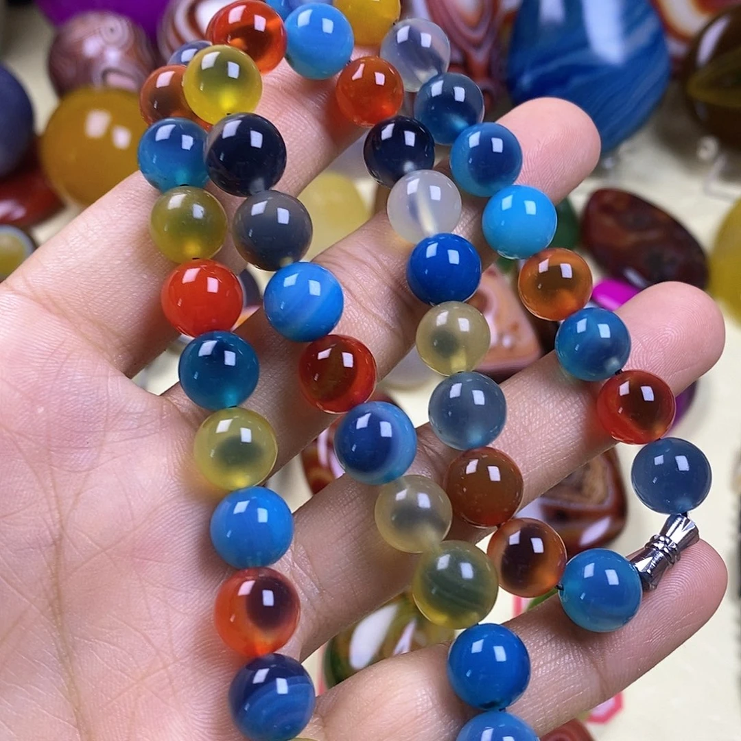 未镶嵌玛瑙/玉髓珠宝半成品