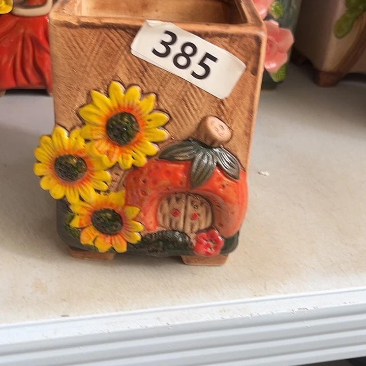 粗陶材质多肉花盆