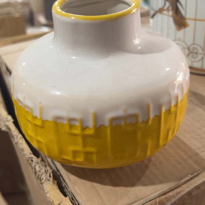 陶瓷花瓶摆件外贸出口（微瑕）