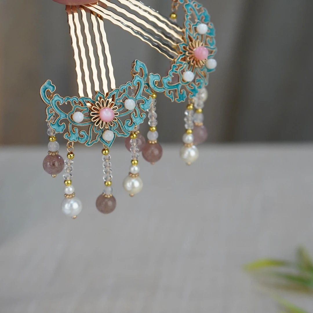 古悦倾城【汐宁/舒悦】古风汉服发饰