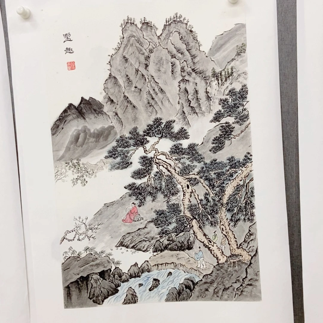 国画手写手绘国画180