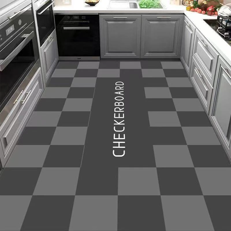 硅藻泥专用地垫防滑吸水吸油耐脏厨房门口卫生间垫子布艺脚垫地毯