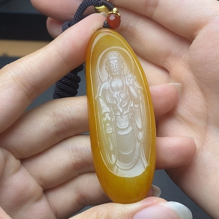 和田玉未镶嵌挂件N