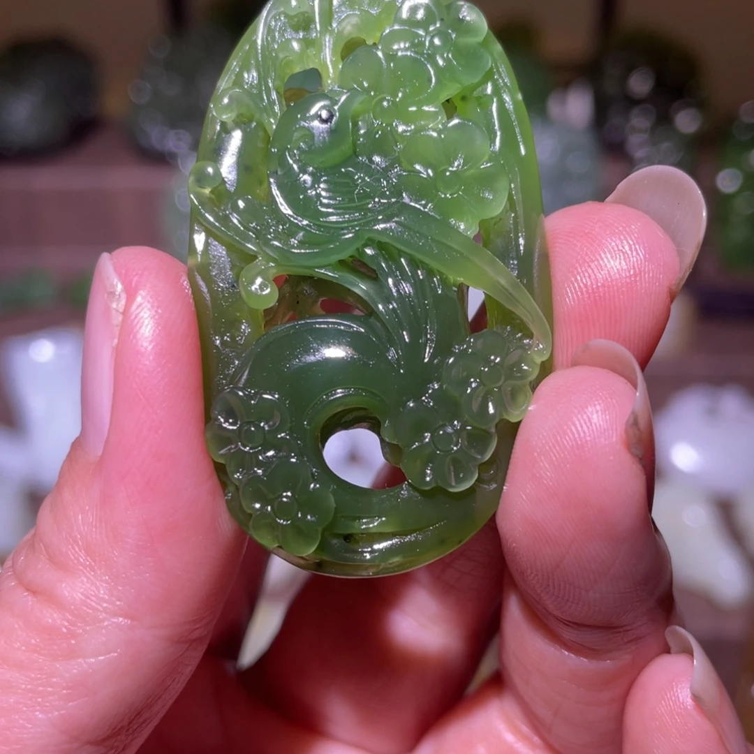 和田玉（碧玉）未镶嵌颈饰