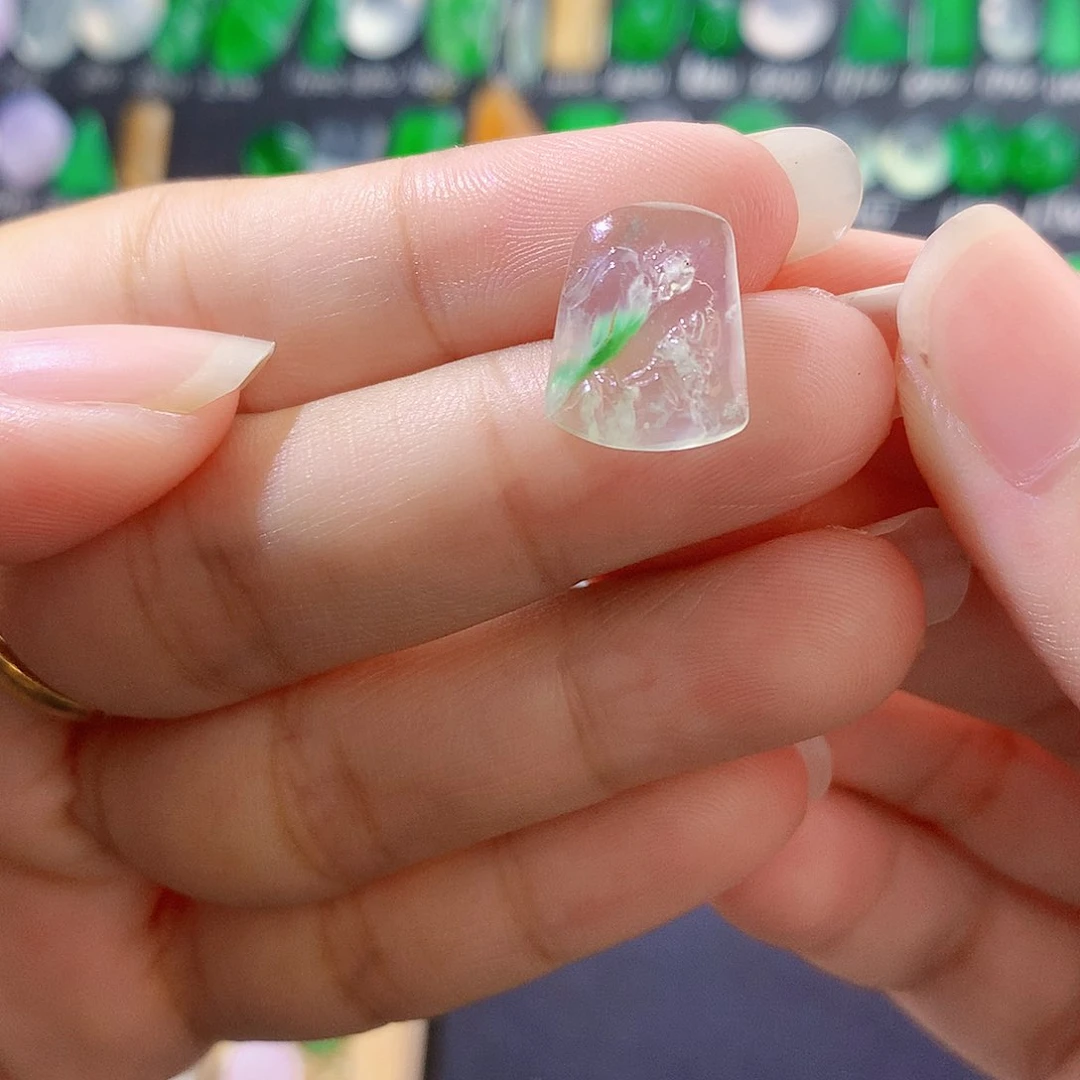 【闪购商品】颈饰未镶嵌翡翠飘花山水牌