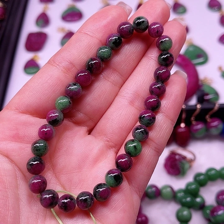 红宝石手串未镶嵌