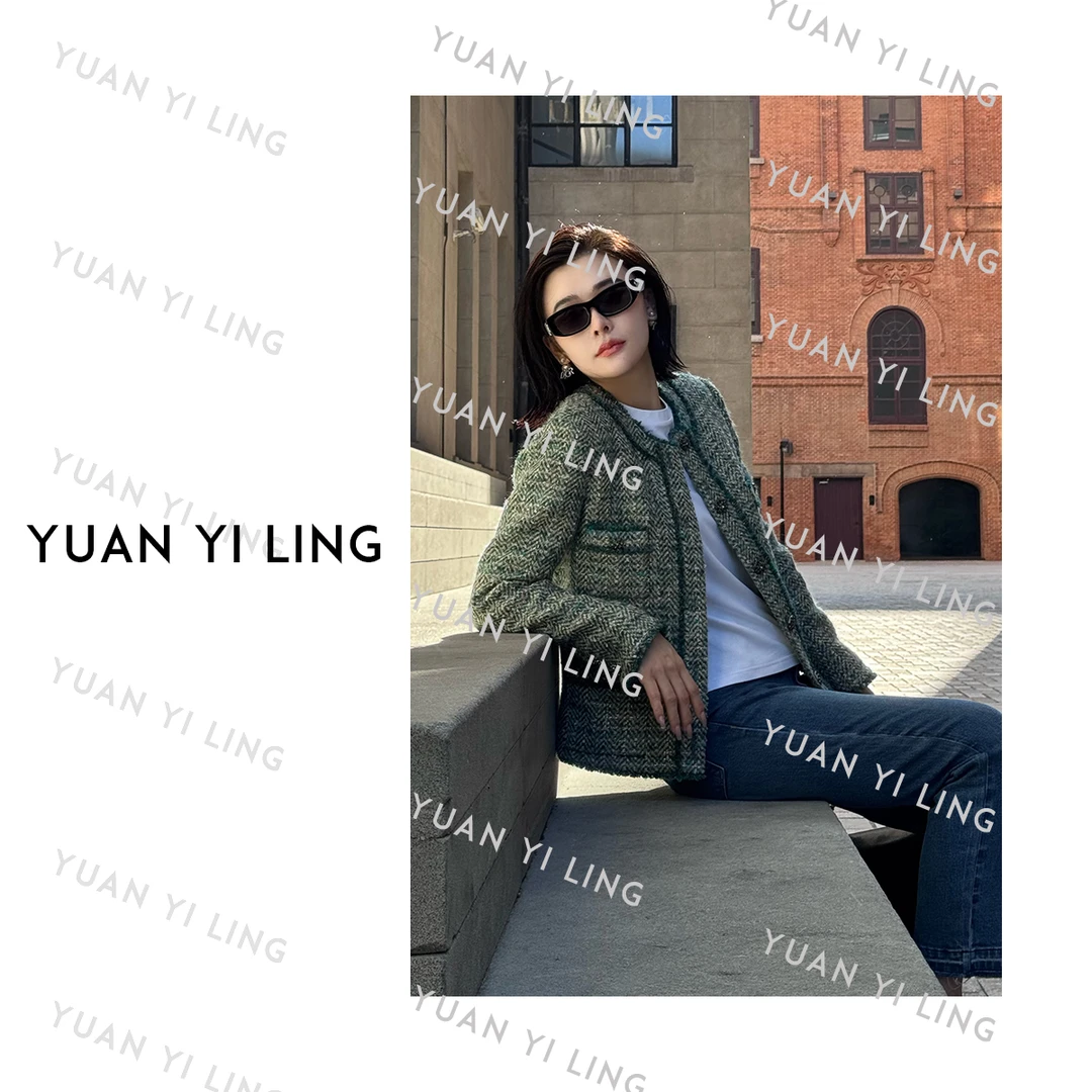 袁艺灵【宝藏】25皇室供应商【英国厂牌Moon】YuanYiLing联名外套3021