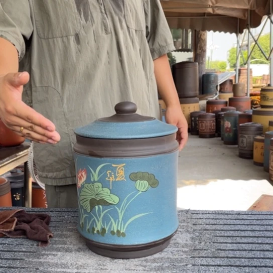 紫砂茶叶罐茶叶罐
