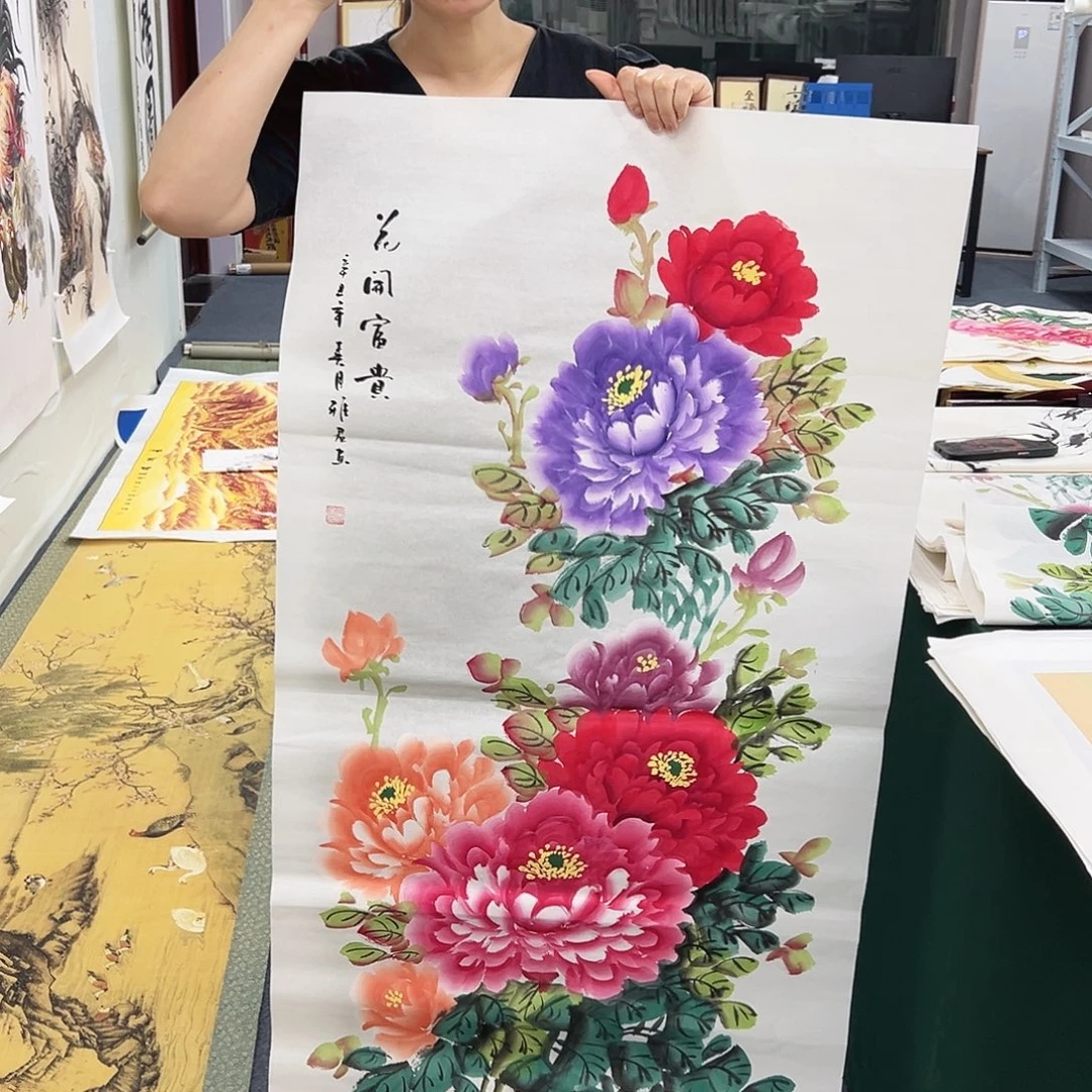 国画宣纸国画纯手绘作品