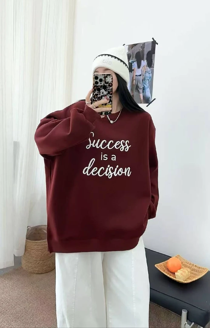 莹姐大码上新卫衣冬款加绒时尚韩版百搭