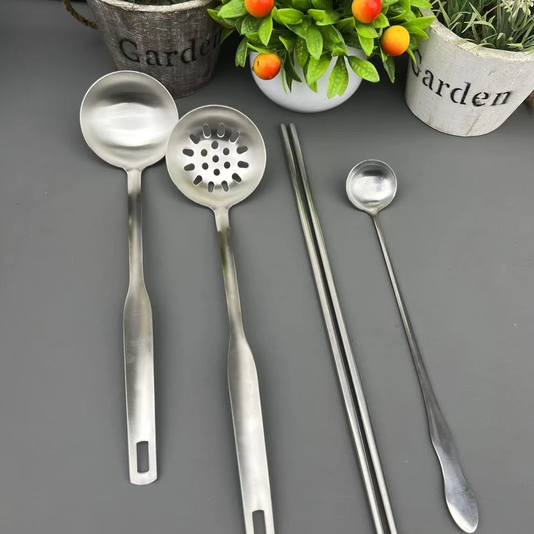 拉丝加长家庭火锅必备四件套必备轻奢现代高级感简约【汤家限定】