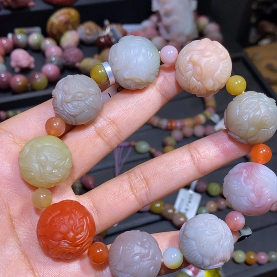 【闪购商品】未镶嵌手链玛瑙/玉髓盐源玛瑙