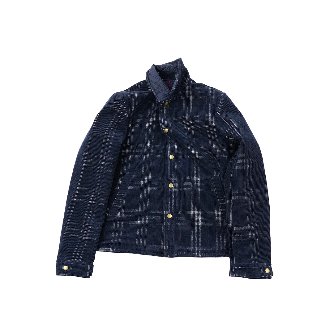 林肉肉【灯芯绒条纹外套】WTCL4A102保暖复古休闲经典灯芯绒外套