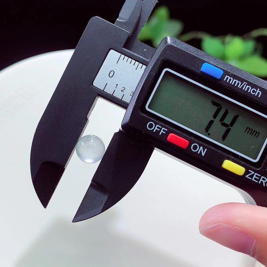 未镶嵌手链翡翠纲性十足玻璃珠卡7.4mm