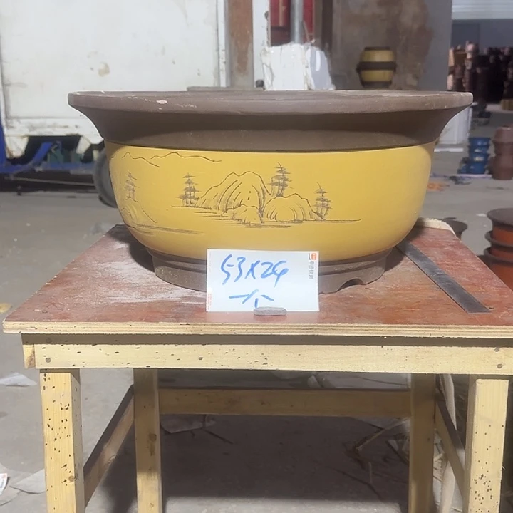 紫砂花盆紫砂花盆108