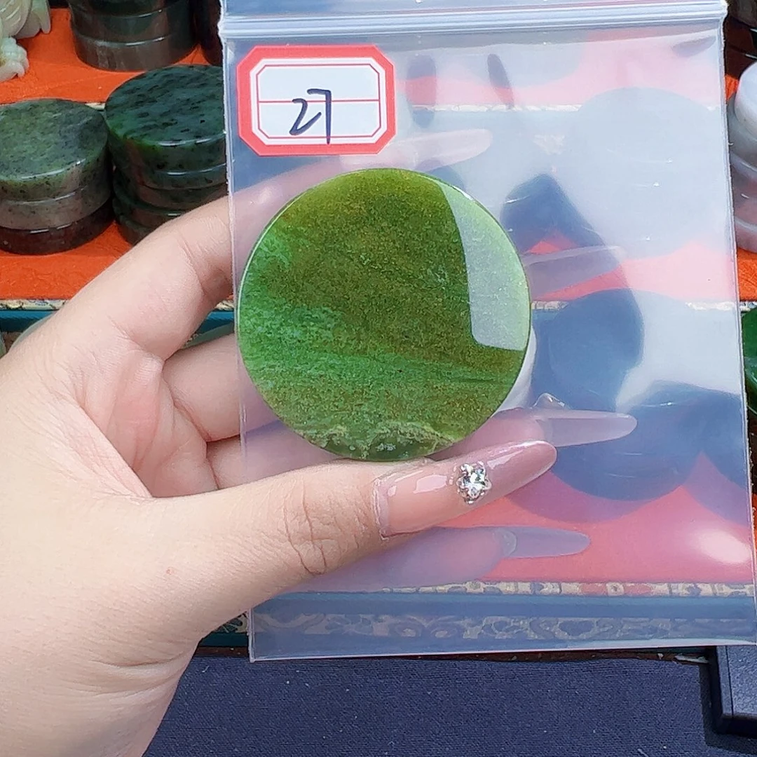 和田玉珠宝半成品未镶嵌