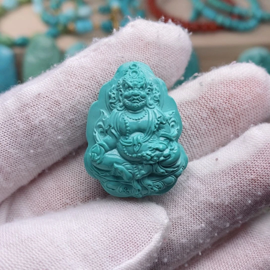 绿松石挂件未镶嵌