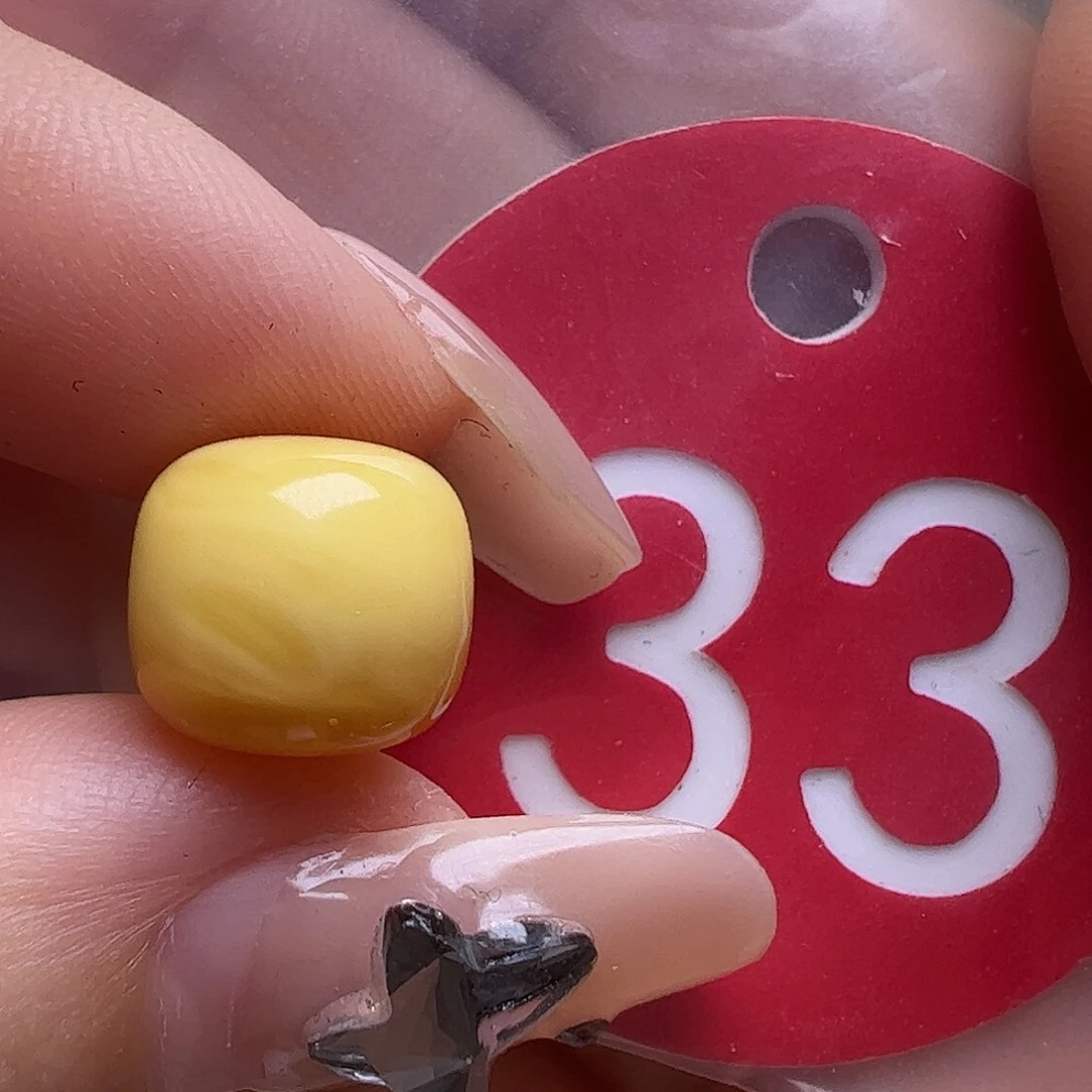 蜜蜡未镶嵌珠宝奇石10.5mm聚宝盆老型